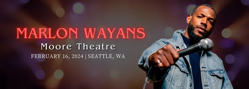 Marlon Wayans at Moore Theatre - WA