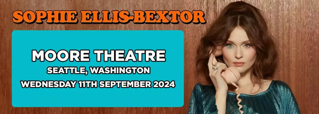 Sophie Ellis-Bextor at Moore Theatre - WA