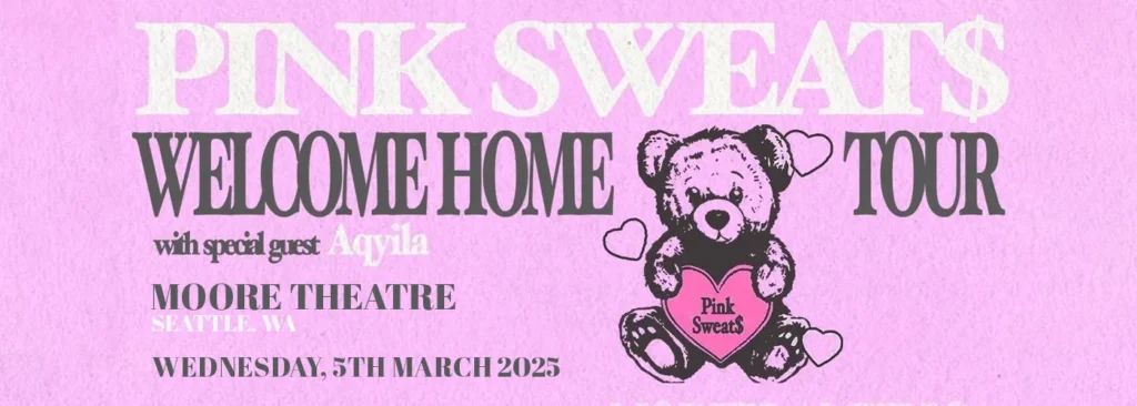 Pink Sweats at Moore Theatre - WA