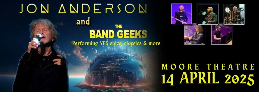 Jon Anderson and The Band Geeks at Moore Theatre - WA