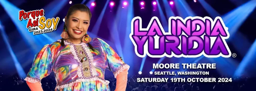 La India Yuridia at Moore Theatre - WA