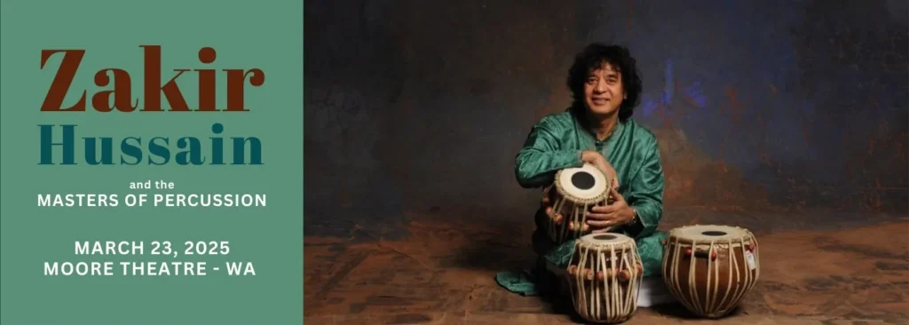 Zakir Hussain at Moore Theatre - WA