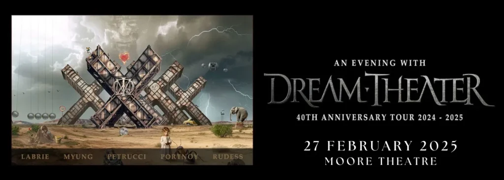 An Evening With Dream Theater at Moore Theatre - WA