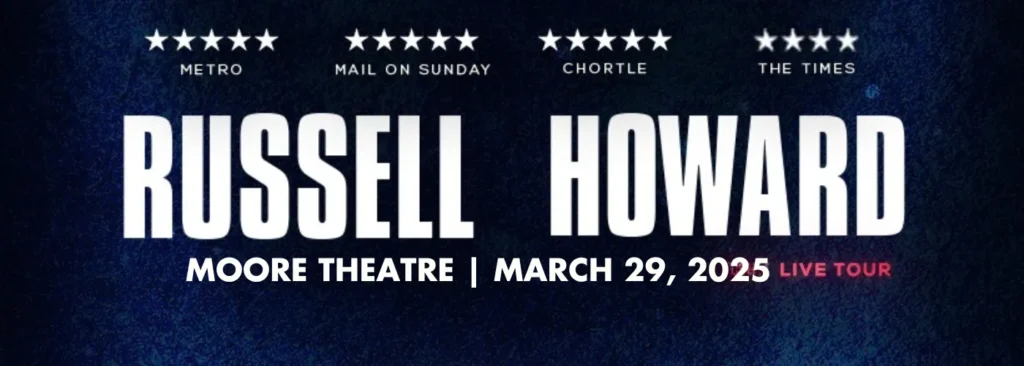 Russell Howard at Moore Theatre - WA