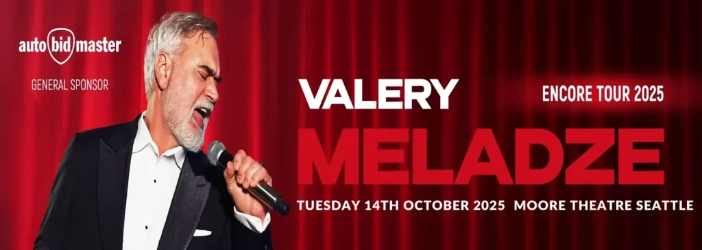 Valery Meladze at Moore Theatre - WA